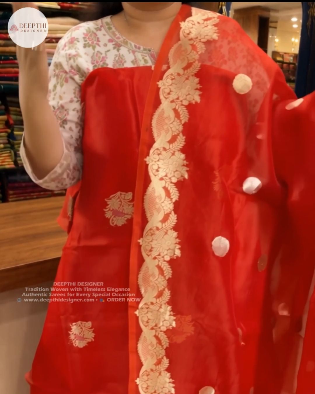Chilli Zari Suit Set