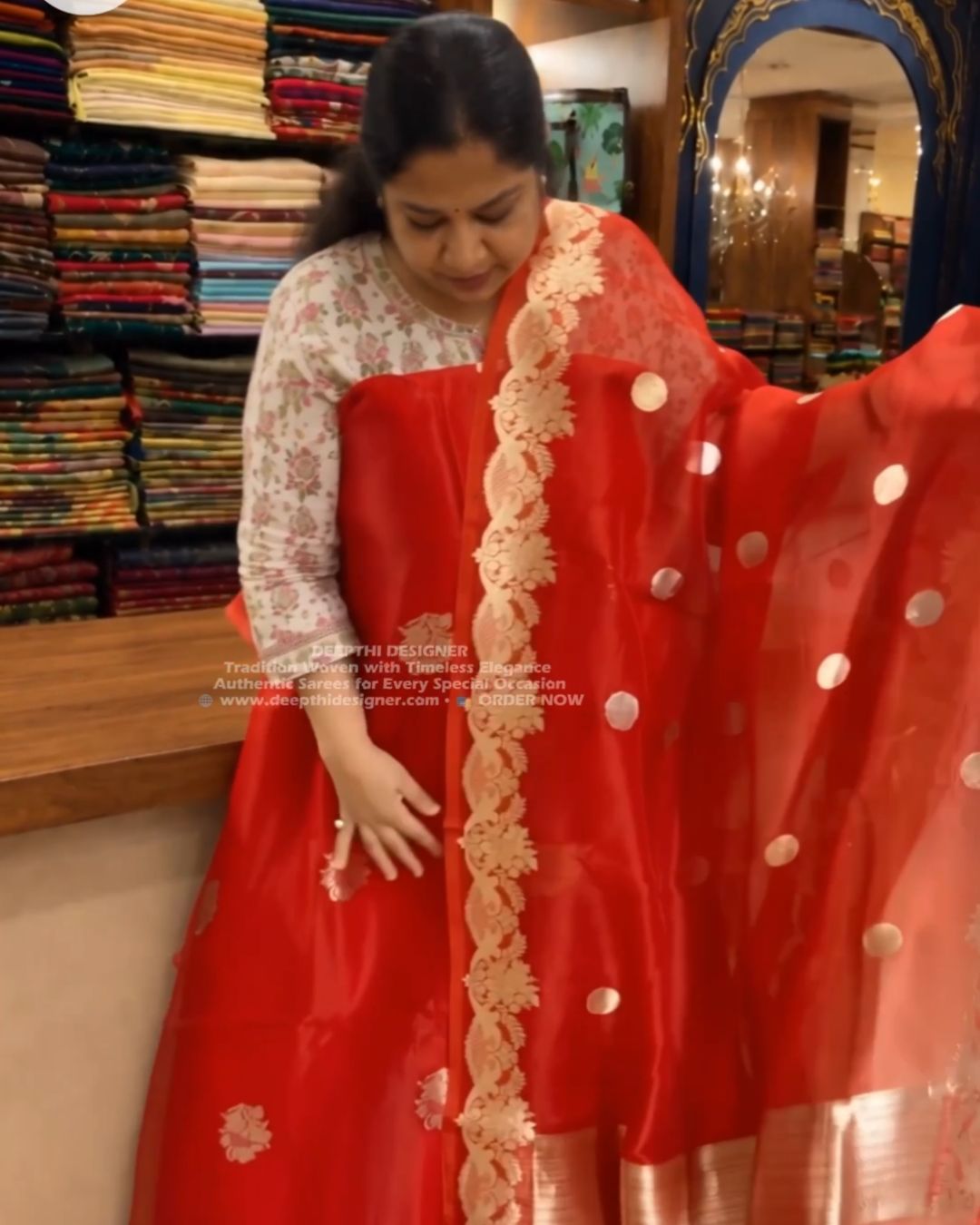 Chilli Zari Suit Set