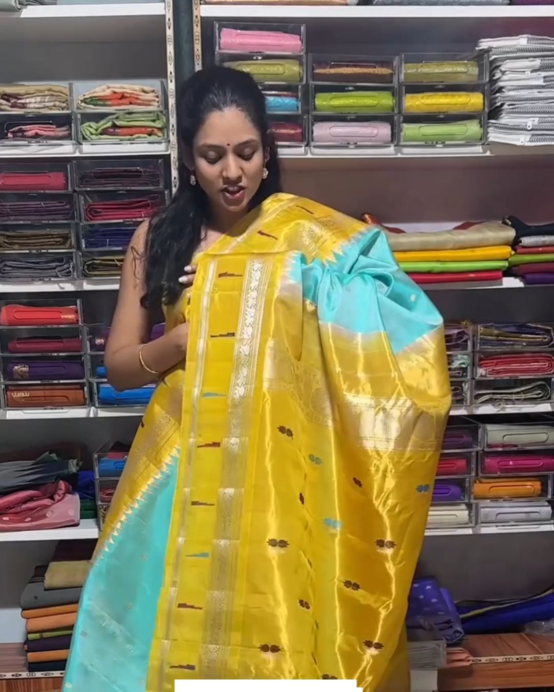 Munia Gadhwal Silk Saree