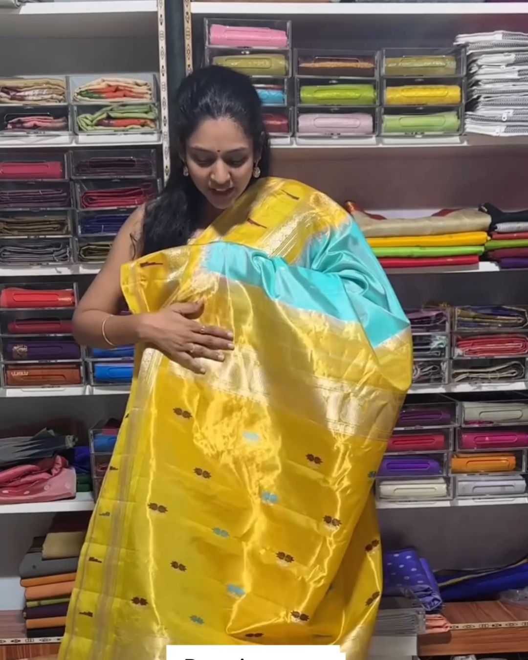 Munia Gadhwal Silk Saree