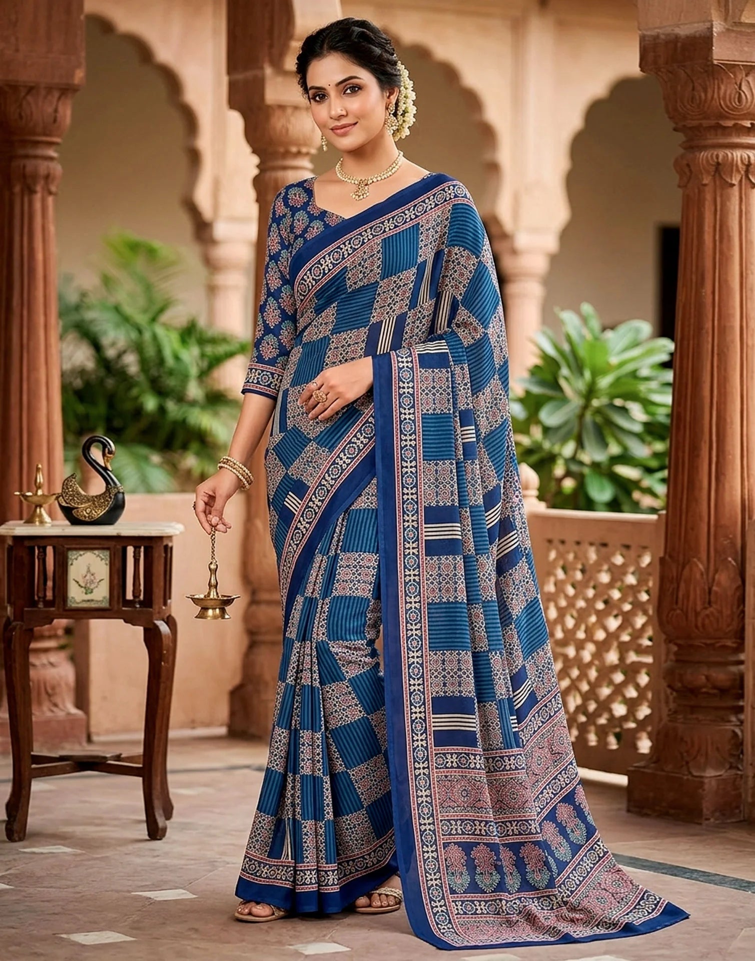 NEW DESIGN GAJJI SILK