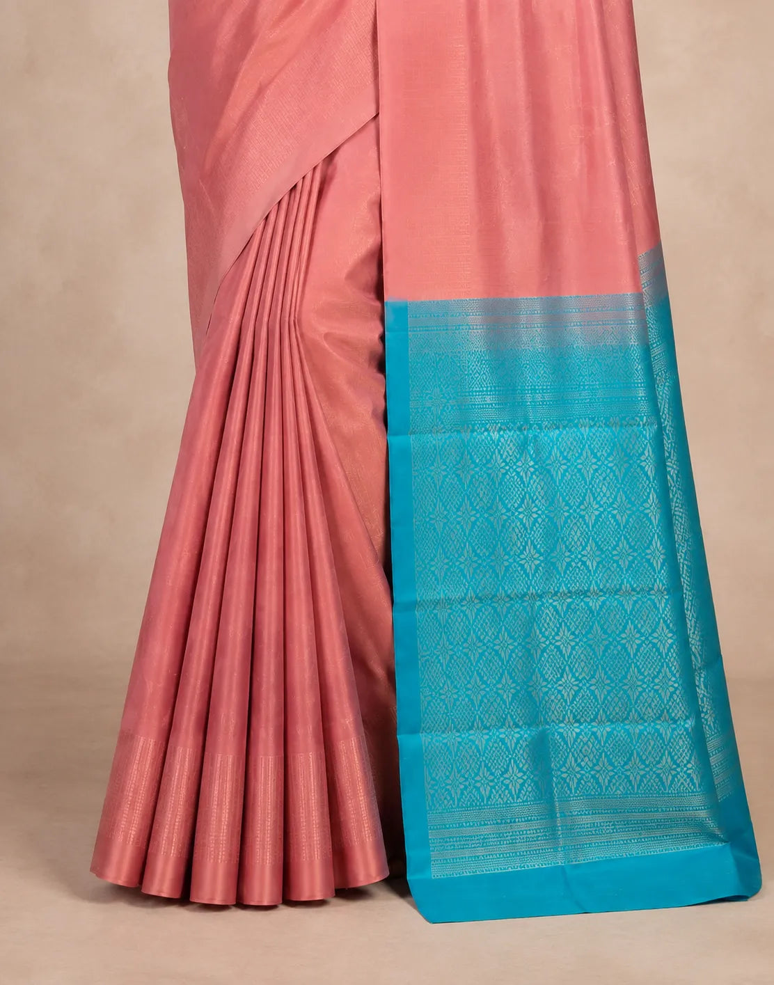 Pink Pastel Silk Saree