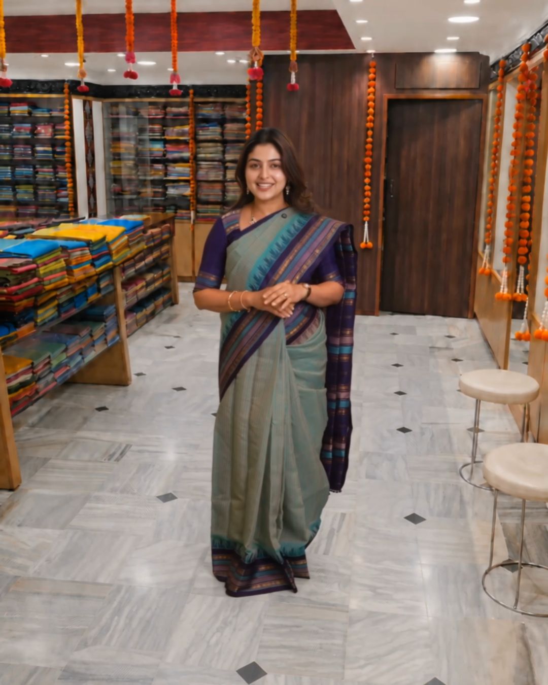 Royal Korvai Silk Saree
