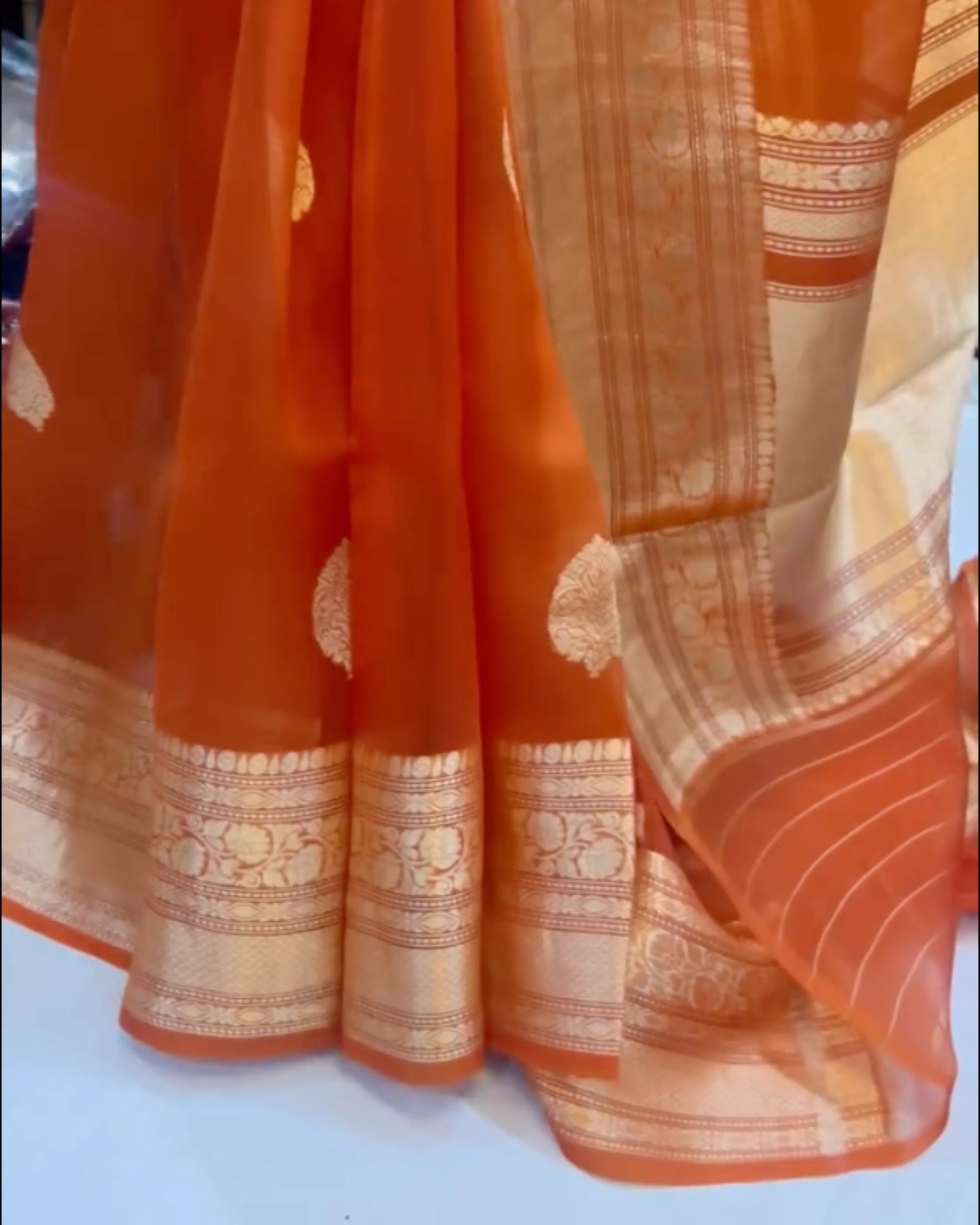 Sayanthanam Kora Silk Saree