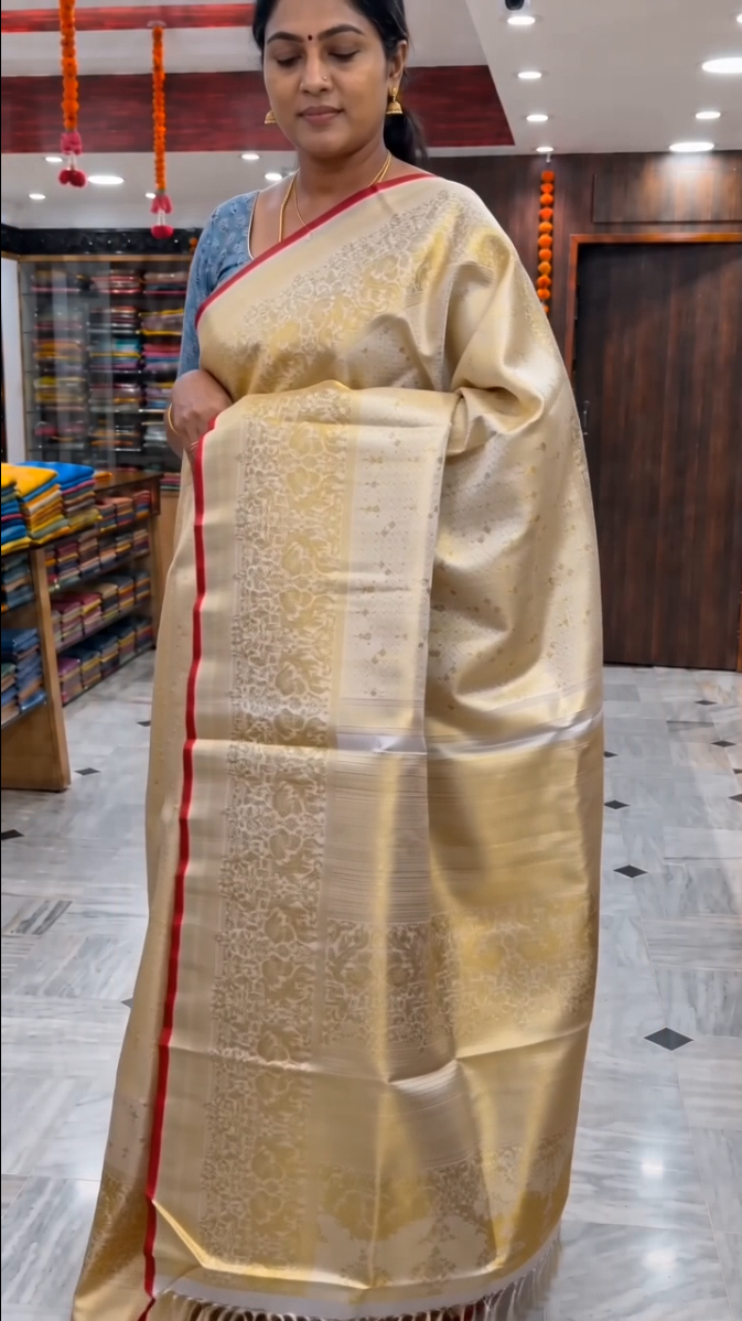 Suneira Gold Silk Saree