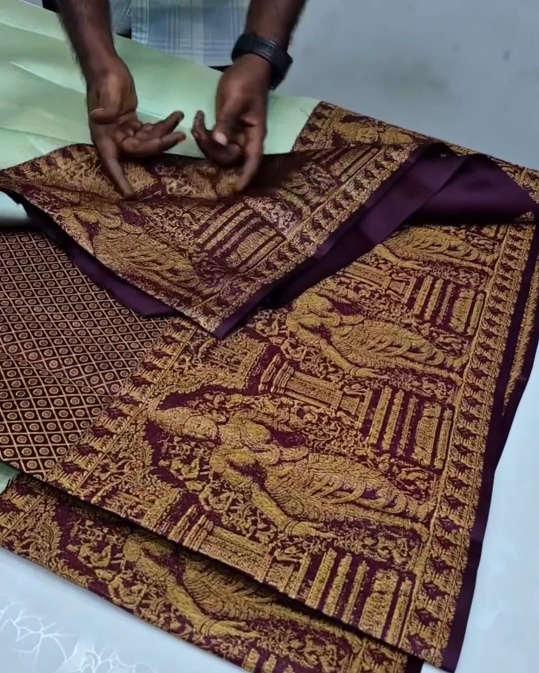 Temple Silk Saree