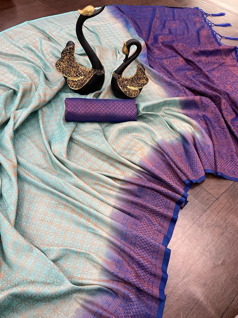 Elegant Pink & Black Soft Silk Saree with Rich Woven Pallu